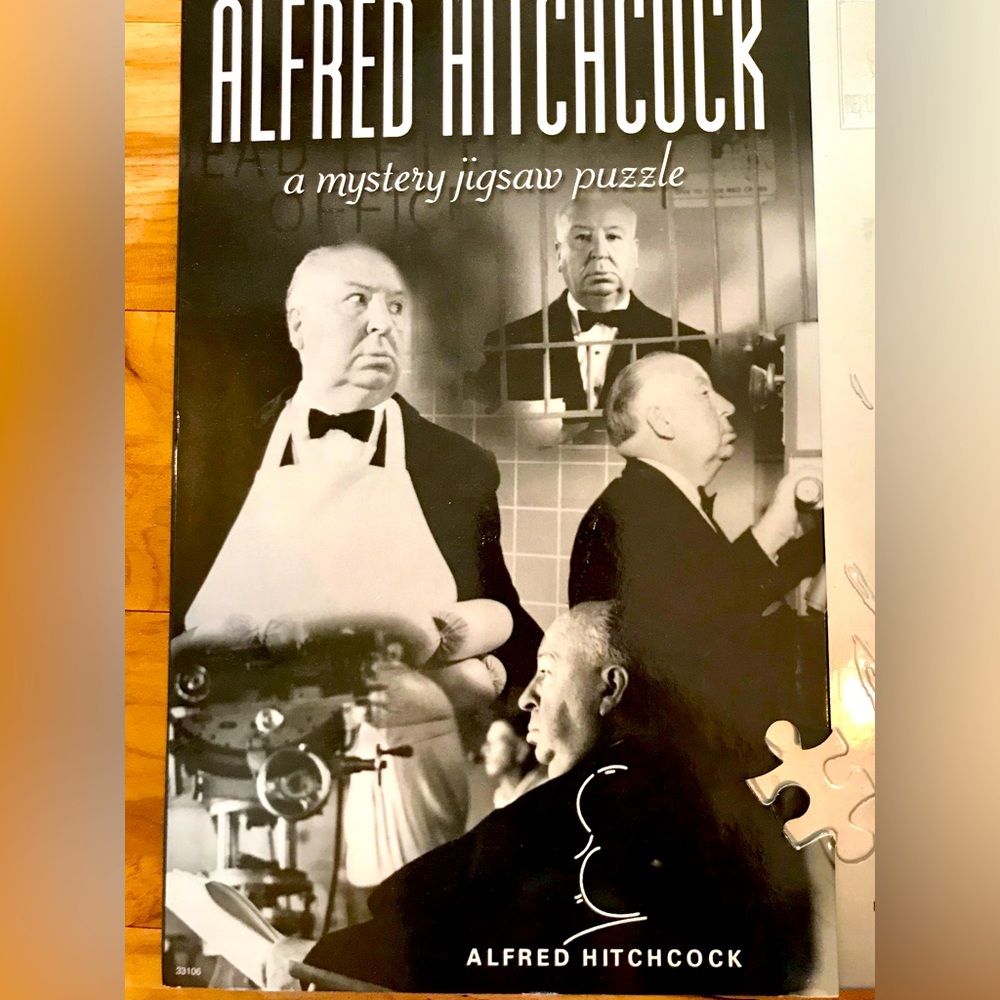 New Alfred Hitchcock mystery puzzle 1,000 pieces surprise difficult challenge!!